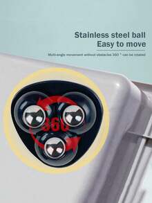 Self-Adhesive Casters - Mini Swivel Wheels - Stainless Steel Swivel Casters - 360 Degree Rotation - Adhesive Sliding Wheels - Bottom Storage - Multicolor - View 4