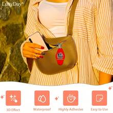 72 套趣味动物语录 DIY 汽车旅馆钥匙扣装饰贴花，UV DTF 转印贴纸适用于钥匙扣个人配饰，LuxyDay 品牌 - 彩色 - 查看 4