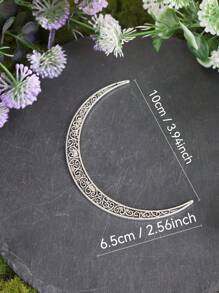 北欧新月发夹金属发夹头饰配件，派对装饰头饰，发髻延长器，发髻制作器，发髻发片，发型夹，发夹，发夹