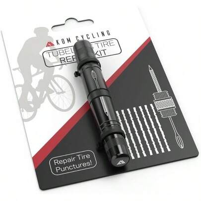 NEWTubeless Tire Repair Kit For Bikes 8 Colors Fixes Mountain Bike And Road Bicycle Tire Punctures7.3