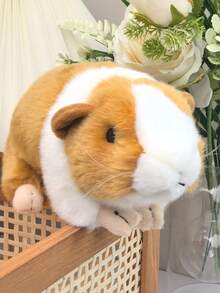 可爱仓鼠毛绒玩具，圣诞派对毛绒玩偶，面料柔软舒适，儿童生日和复活节礼物 - 多色 - 查看 8