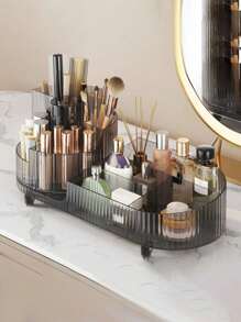 360 Degree Rotating Makeup And Brush Organizer Storage Box, Suitable Desk-Top Perfume And Skincare Display Rack, Rotating Pen Holder, Makeup Brush, Lipstick And Powder Puff Organizer Bag, Bags, Makeup Bag, Vanity, Travel, Make Up Bag, Storage, Makeup Organizer, Makeup Bags, Toiletry Bag, Desk Organiser, Cosmetic Bag, Makeup Pouch, Make Up Organizer, Vanity Accessories, Make Up Pouch, Make Up Bags, Jewellery Box, Pouch, Makeup Brush Holder, Brush Holder, Perfume Organiser, Pouch Bag