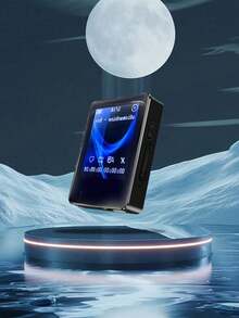 Lecteur MP3 Maxto, prend en charge une carte mémoire 64 Go/Mini baladeur MP3 portable MP4/Enregistreur/Radio FM/Écran couleur 1,8"/Lecteur de livres électroniques, convient aux étudiants et aux sportifs