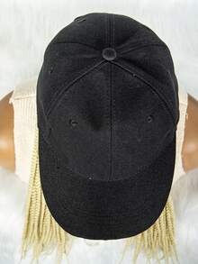 Synthetic Braided Wig - Comes With Baseball Cap - Perfect Braid Baseball Cap Style For Women - Gold - View 8