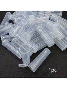 1/2/3/5pcs Sewing Needle Storage Tubes With Lids - Ideal For Embroidery, Felt And Sewing, DIY Gifts, Sewing Supplies And Accessories; Toothpick Storage Box; Cotton Swab Storage Bucket; Alcohol Wipe Plastic Container; Plastic Storage Jar; Compressed Wet Wipe Bucket - Multicolor - View 13