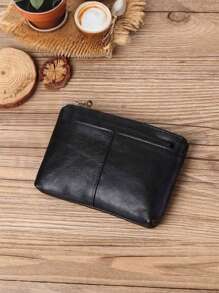 Minimalist Japanese Style Waterproof Mini Coin Purse Suitable For Students Men & Women Holds Keys Earphones Cards Leather Coin Pouch For Women Wallet Mini Wallet Purse Wallet Coin Wallet