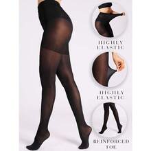 Unbelievable Durability Tights Rip Resistant Pantyhose Control Top 40D Semi Sheer Tights For Women Medias Mujer