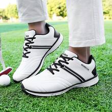 A Pair  Sporty    TPU    Golf Soccer Shoes  Outdoor    Four Seasons - 白色 - 查看 7