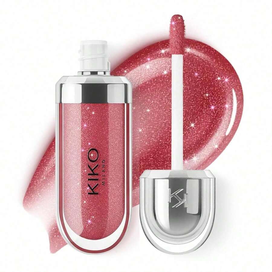 KIKO Milano 3D Hydra Lip Gloss – High Shine, Hydrating, Plumping, Non-Sticky, Moisturizing Lip Makeup - 22 Sparkling Red Garnet - 查看 1