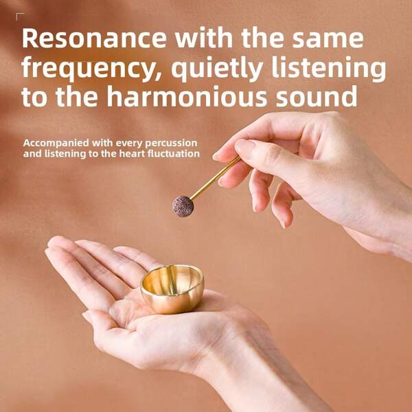 A 1.5 Inch Mini Singing Bowl With A Crisp Sound That Can Refresh And Relieve Fatigue. It Is Suitable For Yoga, Meditation, Attention, Healing, Relaxation, Spiritual Growth, And Decoration. It Can Also Be Used As A Gift