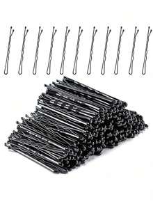 50/100 chiếc kẹp tóc nữ màu trơn, kiểu dáng thường ngày, kẹp tóc chống trượt, kẹp tóc cho nữ, phụ kiện tóc, kẹp tóc số lượng lớn cho tiệm làm tóc, phụ kiện tạo kiểu tóc tối giản, kẹp tóc sóng vô hình cho mọi loại tóc, kẹp càng cua, kẹp tóc, kẹp tóc cài, kẹp tóc, đồ dùng học tập, phụ kiện đội đầu - màu đen - Xem 2