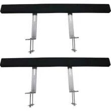 48-Inch P-Shaped Boat Trailer Guide With Carpet-Padded Boards For Easy Boat Loading And Unloading - Black - View 1