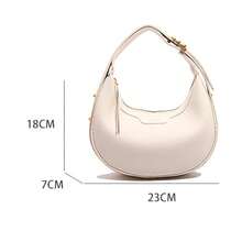 Fashionable Tote Bag – Stylish And Spacious – Perfect For Travel, Daily Commute And Home Use – Tote Bag, Large Bag, Shopper Bag, Beach Bag, Women's Bags, Handbag, Small Bag - 卡其色 - 查看 3