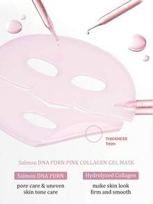 Medicube 三文鱼 DNA PDRN 粉色胶原蛋白果冻面膜 玻璃亮肤晚间面膜 - 韩国护肤品，具有弹性、保湿、紧致和补水功效 - 膠原蛋白果凍面膜 - 查看 4