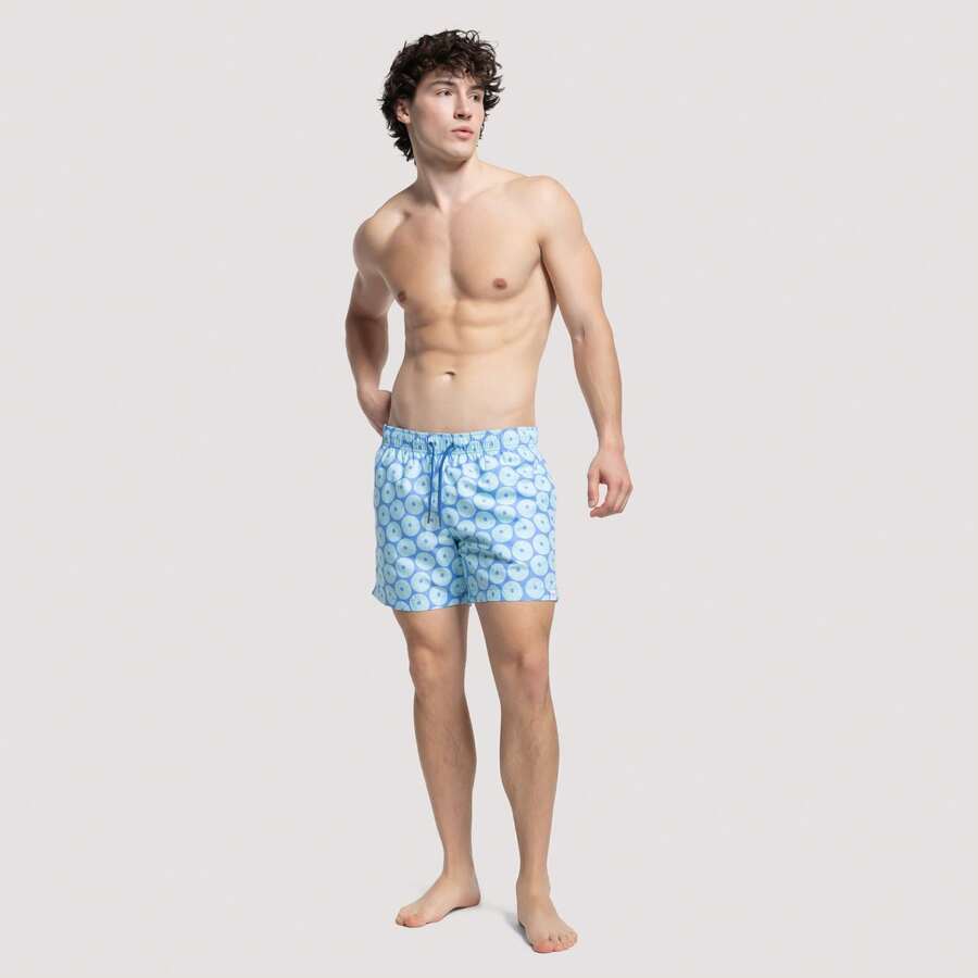 Apres Life Urchin Blue Swimshorts