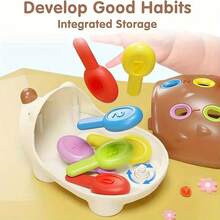 Baby Early Education Toys, Puzzle Toys For Cognitive Training, Infant Finger Dexterity Training Toys, Arabic Numeral & Color Recognition Toys