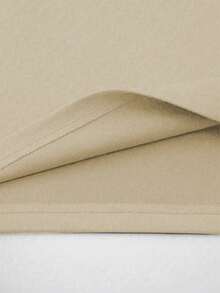 1件青少年男童户外运动休闲宽松绒面绒印花短袖T恤，适合春、夏、秋季穿着 - 杏色 - 查看 7