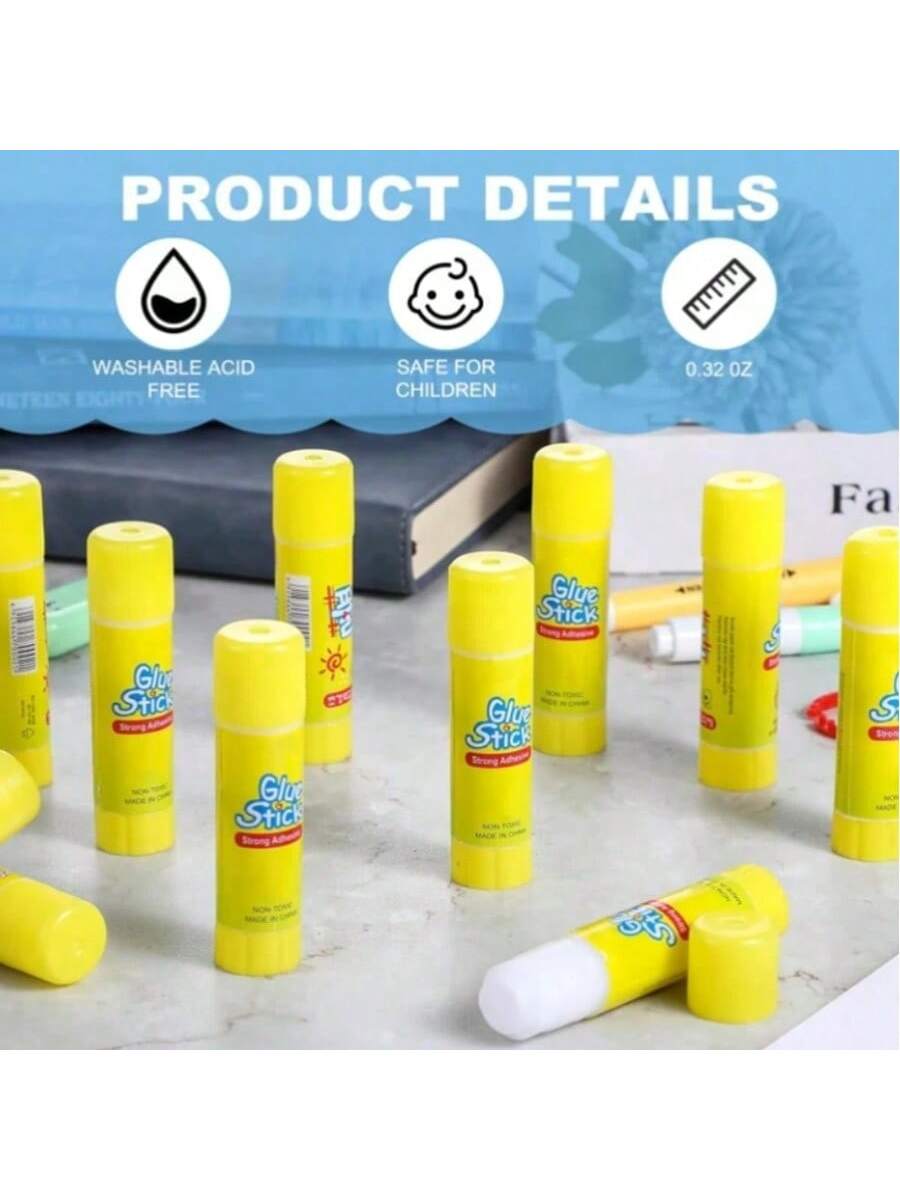 طقم 5 أعواد غراء فائقة القوة سريعة الجفاف – غراء ص...
