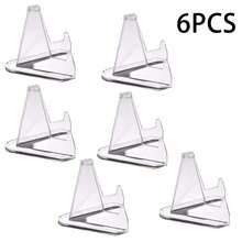 10PCS纪念币架，硬币底座，硬币柜台展示架，徽章，小雕像，奖牌栏，展示架透明硬币展示架迷你支架展示架徽章展示架布置小型展示架用于收集古钱币 - 彩色 - 查看 11