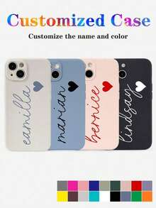 1pc Customized TPU Shockproof Phone Case, Compatible With Apple 16/15/14/13 Plus Pro Max Pro, OPPO, Redmi, VIVO, Customizable With Personal Photos, Cartoons, Game Characters, Celebrities, Ideal As Christmas/Thanksgiving/Halloween/Valentine's Day/Easter Gift For Boyfriend/Girlfriend/Family/Friends