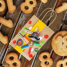 Local Warehouse 100 Pack 3.5x2.4x6.7 Inches Mini Gift Party Favor Bags Small Brown Gift Bags With Handles Bulk  Kraft Paper Sacks - Brown - View 6