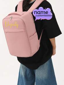 Embroidered Custom Men's And Women's Backpacks With Large Capacity, Multifunctional Dry And Wet Classification, Waterproof Mommy Backpack For Short Distance Business Trips, Fashionable Large Capacity Leisure Backpack, Travel Backpack, Laptop Backpack, Portable Travel Backpack, Dry And Wet Separation Insulation Travel Bag, Women's Large Capacity, Lightweight And Multi-Purpose Travel Luggage Backpack - Multicolor - View 9