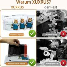 Sac poubelle noir 20L avec fermeture éclair, petit sac poubelle résistant à la déchirure, 60 sacs poubelle pour les toilettes, la cuisine, la salle de bain, le bureau et la chambre