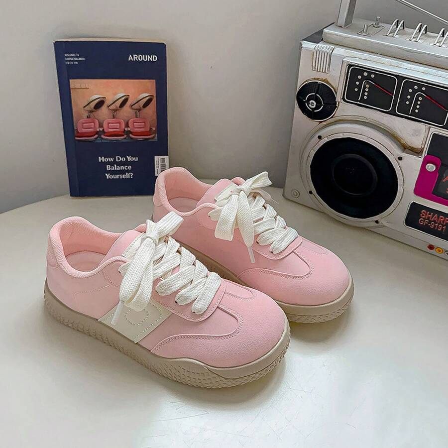 Women Casual Shoes - 粉色 - 查看 1