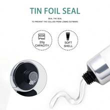 1 pièce Colle adhésive pour faux ongles 20 ml pour pointes d'ongles, colle à ongles pour faux ongles, colle à ongles UV/LED à décapage pour ongles acryliques, faux ongles, colle à ongles gel, parfait pour les voyages, les rassemblements et les cadeaux. - Transparent - Voir 5