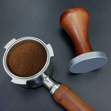 KCJLHGT 51/58mm Coffee Espresso Flat Tamper Press Tampers Tools For 51/58mm Portafilter - Black - View 8