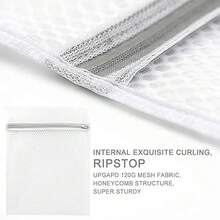 4er-Set Wäschenetz-Beutel, 30 x 40 cm Wäschebeutel für Unterwäsche, Reißverschluss-Wäschenetz-Beutel, Polyester-Wäschesack, dichtes Netz-Wäschekorb, Wäschebeutel für Waschmaschinen, BH-Beutel, Haushalts-Wäschesack-Set, quadratischer zylindrischer Wäsche-Schutzbeutel