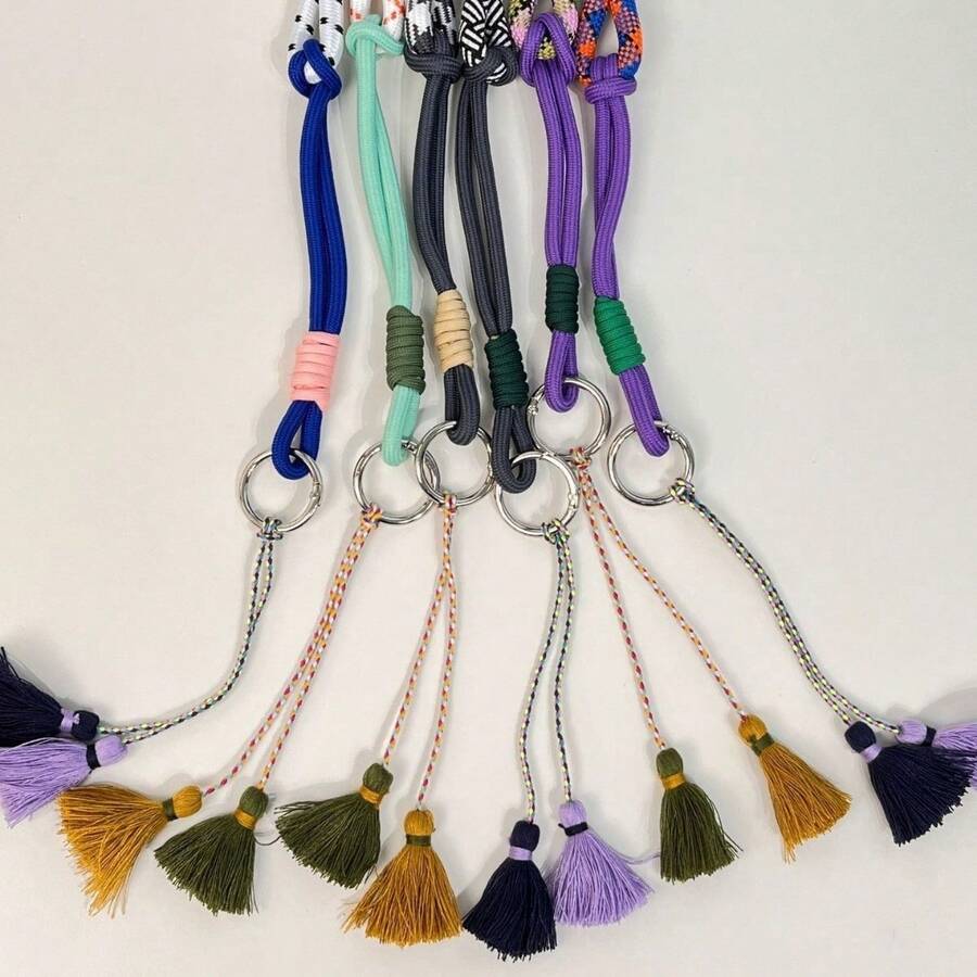 Neuer verstellbarer Nylonriemen mit Quaste, einzigartiger Riemen für Umhängetasche, minimalistisches und vielseitiges Design