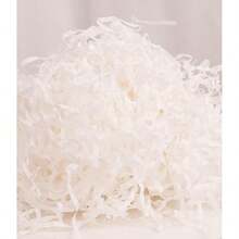 500g Beige Salafia, Shredded Paper, Wedding Gift Bag, Candy Box, Filling, Pleated Paper Chicken Nest Grass - Beige - View 6
