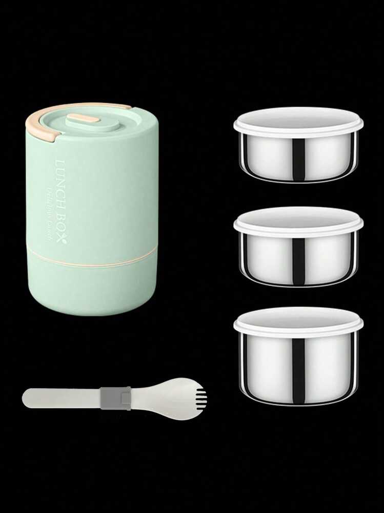 304ステンレス製 保温弁当箱 セット*17 Amazon | 保温弁当箱 304ステンレス 格分けランチボックス 水を入れて