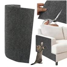 1pc Self-Adhesive Cat Scratching Mat For Walls, Carpets, Sofas & Furniture Protection, Suitable For Cat Scratching Posts Anti Cat Scratch Mat Trimmable Self-Adhesive Carpet Mat Pad Cat Pet Scratcher Furniture Couch Corner Indoor Sofa Wall Protector,Cat Scratching Supplies