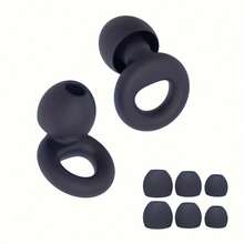 Tapones para los oídos de alta fidelidad - 8 puntas de oído reutilizables en XS/S/M/L - Material ABS, ideal para conciertos, festivales, eventos en vivo, músicos y DJ, accesorios modernos para eventos en vivo, protección auditiva, accesorios de playa, flotadores de piscina - Multicolor - Ver 7