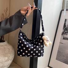 1个单肩迷你波点小众包小包休闲托特包新款女包2025波点手提包 - 彩色 - 查看 10