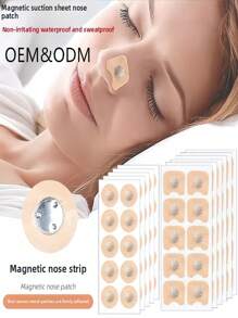 60 قطعة مجموعة شرائط أنفية لتحسين تدفق الأكسجين وتحسين النوم قليلاً، شرائط أنفية خفيفة مضادة للعرق، لا تحتاج إلى كهرباء أو بطاريات، تشمل 4 أحجام من وسادات الأنف، 1 حامل شريط أنفي و 30 شريط أنفي مغناطيسي، هدية مثالية للعائلة والأصدقاء والأحباء