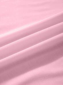 Women's Casual Summer Holiday Ocean Creature & Letter Print Plus Size T-Shirt - Pink - View 4