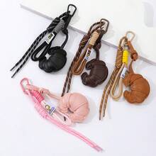 PU Faux Ox Horn Bag Charm - Multicolor - View 1