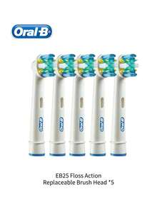 Oral-B Original Oral B EB25/EB60/EB18/EB17 Brush Heads Cross Action 16 Degree Angle Spare Dental Nozzles For Electric Toothbrush /D16/DB4010/DB4510 (Brush Head Version Is Shipped Randomly) - Multicolor - View 22