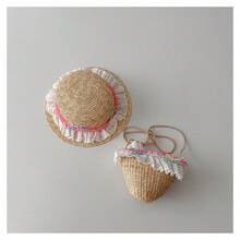 Women Shoulder Bags - SW標草帽粉裙邊(兒童) - 查看 4