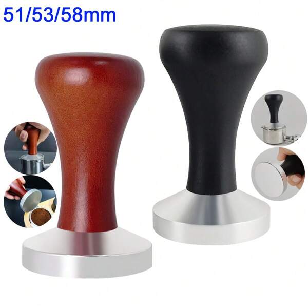 KCJLHGT 51/58mm Coffee Espresso Flat Tamper Press Tampers For 51/58mm Portafilter