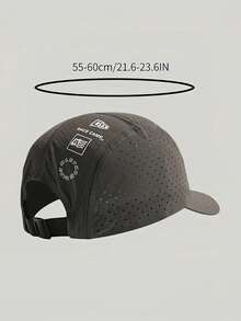 1 pieza Gorra de béisbol de malla transpirable y fina para hombres y mujeres, para actividades al aire libre como campamento, tiempo libre, protección solar, secado rápido, senderismo - Multicolor - Ver 6