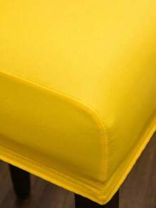 2pcs/4pcs Spandex Smooth Bench Cover, Solid Color Washable Protective Seat Cover, Suitable For Restaurants, Hotels, Home Dustproof Bench Cover Gift Birthday Graduation Ceremony, Dining Chair Cover, Wedding Chair Cover, Dining Chair Cover