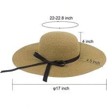 1pc Customized Embroidered Breathable Sun Hat/Visor Hat, Suitable For Outdoor Activities, Fitness, Travel, Bachelorette Party, Bridesmaid Beach Hat, Mother's Day Gift - Multicolor - View 11