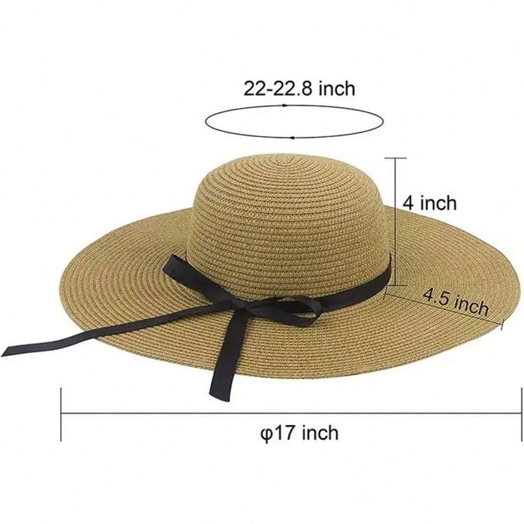 1pc Customized Embroidered Breathable Sun Hat/Visor Hat, Suitable For Outdoor Activities, Fitness, Travel, Bachelorette Party, Bridesmaid Beach Hat, Mother's Day Gift - Multicolor - View 11