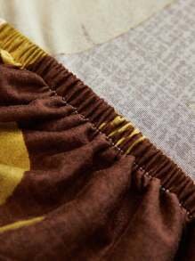 1PC Printed Elastic Living Room Sofa Cover Chaise Longue Modular Sofa Cover - Multicolor - View 10