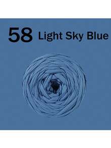 1/2 件 T 恤纱,大号 300g ± 20g T 恤纱卷 - 2 厘米宽,机织针织纱,柔软且用途广泛,适用于 DIY 工艺品,用于钩编和编织袋、靠垫、玩偶、毯子、拖鞋、手工艺钩编项目,有多种颜色可供选择,多色纱 | 涤纶纱 | 腈纶纱 | 钩编纱 | 工艺纱 | 鲜艳的纱球 | 多功能工艺材料、针织配件和用品 - 彩色 - 查看 60