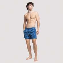 Puffins Navy Swimshorts - Blue - View 1